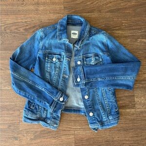 S/P Old Navy Blue Ombre Jean Jacket - Pre-owned